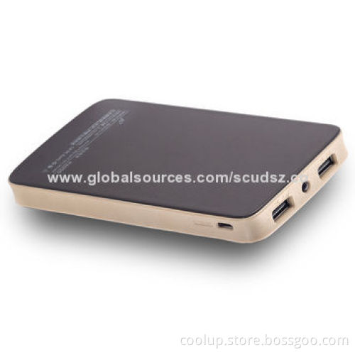 Portable Power Station for iPhone, 10,000mAh, Dual-output, Compact Design